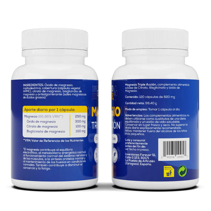 Magnesio Triple Acción Pro